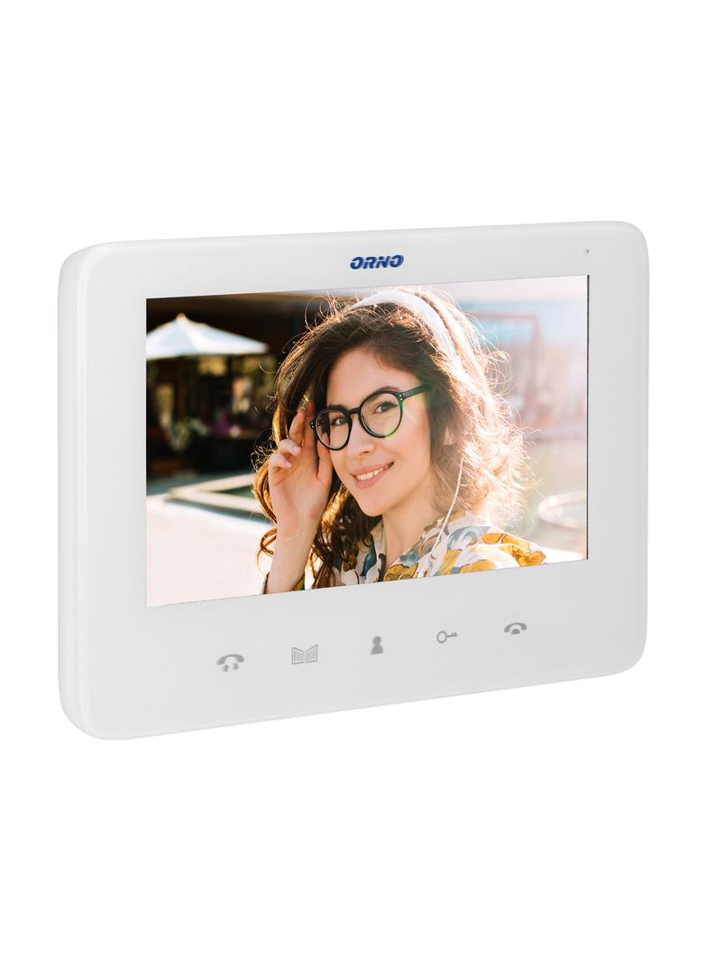 Wideo monitor bezsłuchawkowy kolorowy LCD 7" do zestawów z serii INDI i SCUTI otwieranie bramy OR-VI