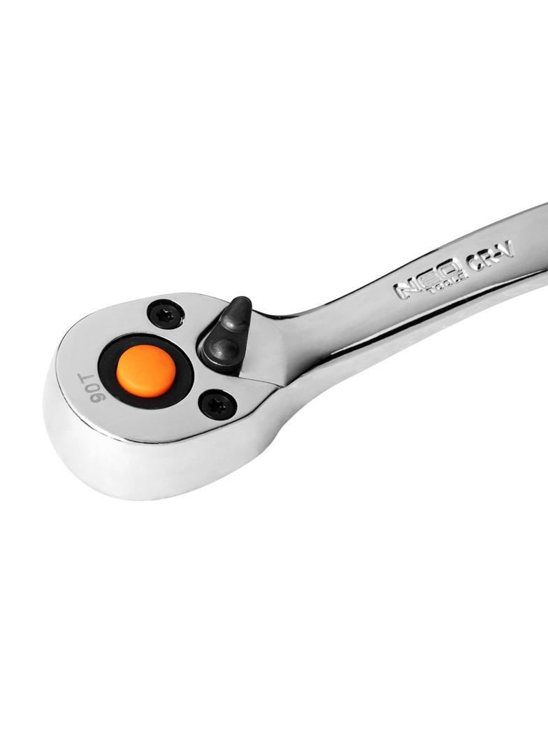 Klucze nasadowe, 1/4", 1/2", CrV, zestaw 94 szt.
