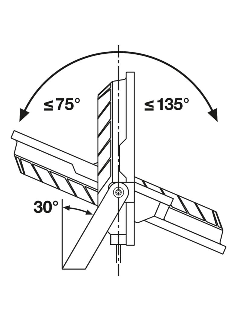 Naświetlacz FLOOD COMPACT V 20W 865 SYM 100 black