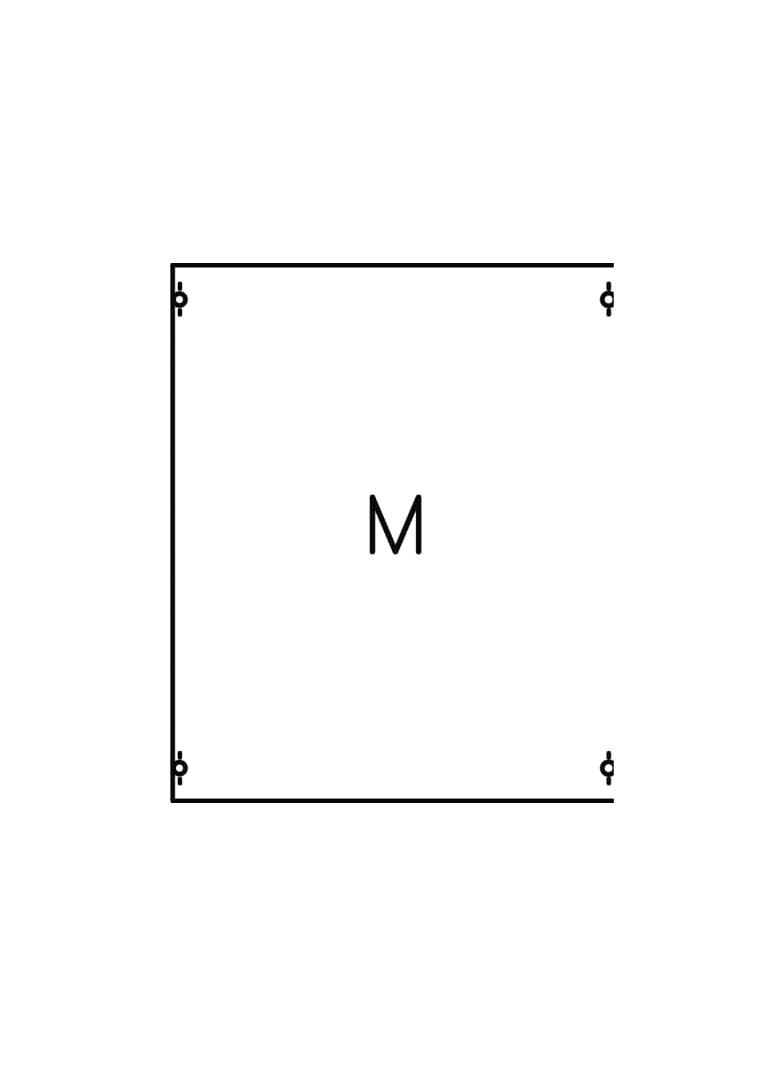 2M0A Pole rozdzielcze 2 kol.szer.