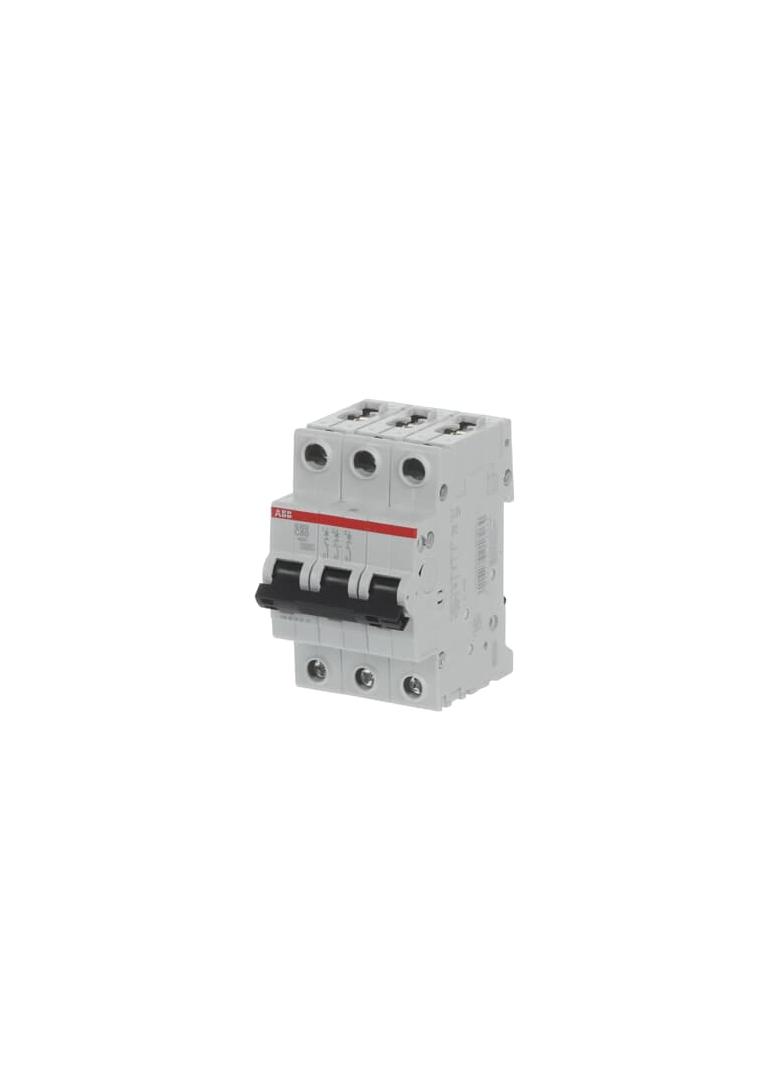 S203-C80 Wyłącznik nadprądowy 6kA 3P C80A 2CDS253001R0804 ABB