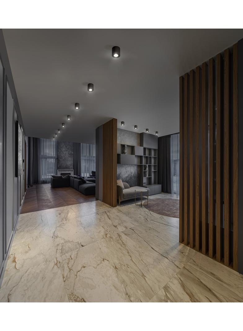 Oprawa DOWNLIGHT SURFACE DN 160 P 30W 840 60D IP65 BK