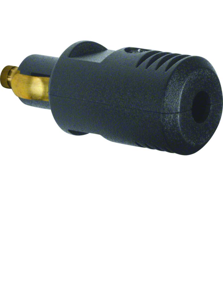 BERKER Integro Flow Wtyczka do gniazda samochodowego czarny 4637 HAGER