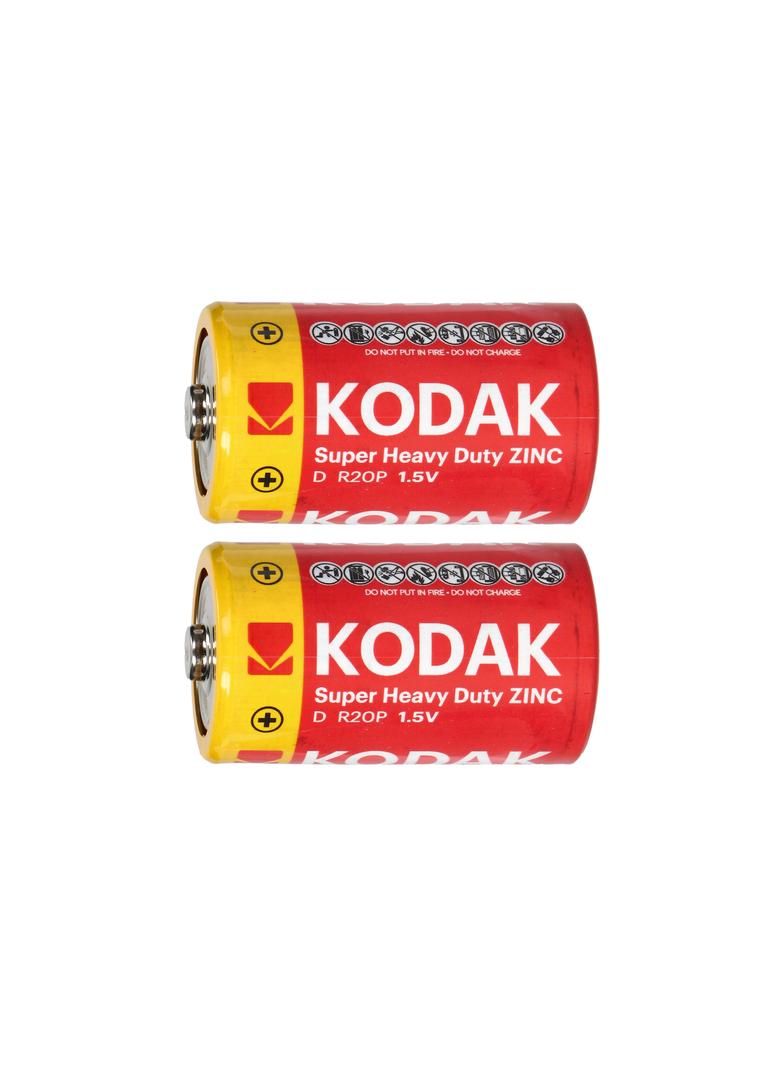 Baterie Kodak ZINC Super Heavy Duty D LR20, 2szt. folia