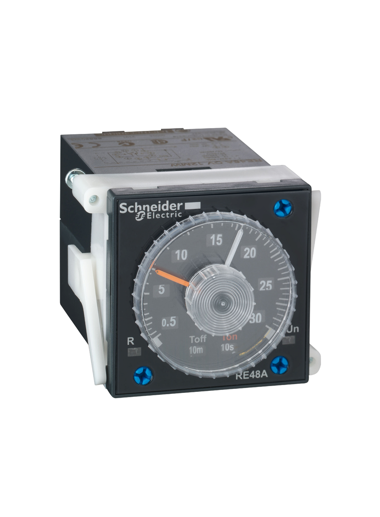 Zelio Time Przekaźnik czasowy 24 240V AC, zakres 0.02s/ 300h, styk 2C/O 5A