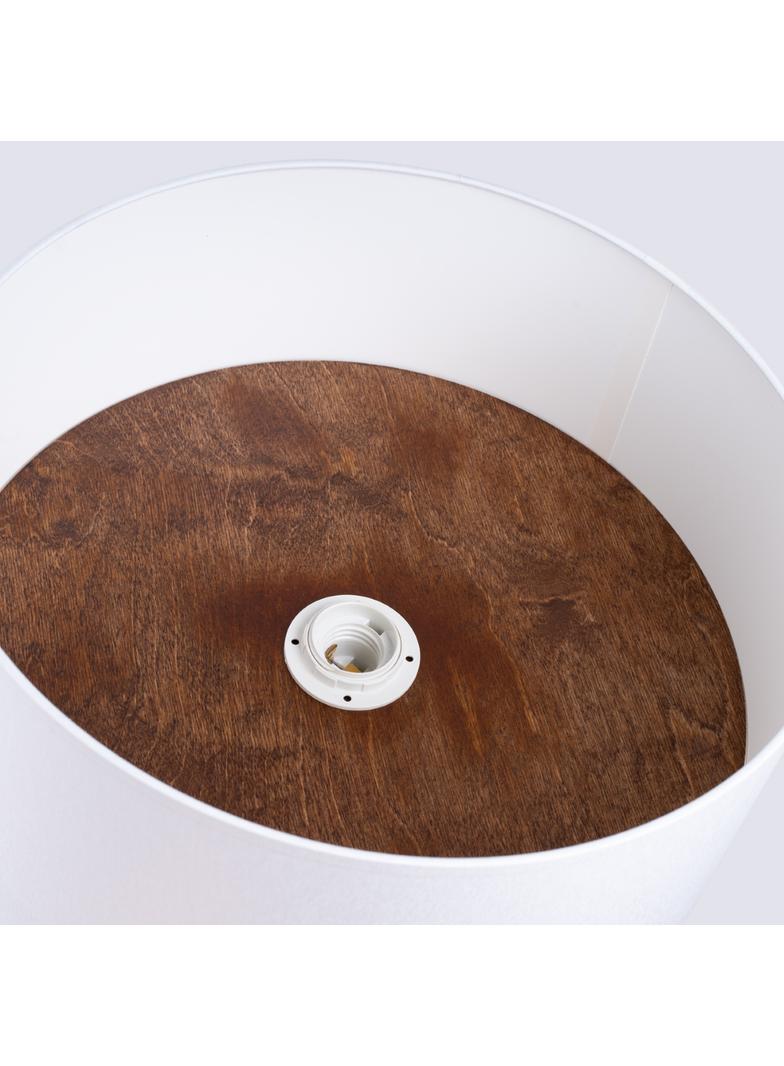 Plafon TELESTO biały/ciemny brąz