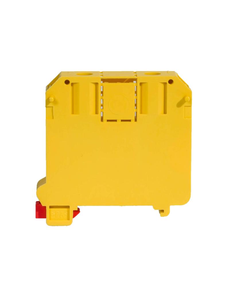 ZSG1-16.0Nz ,  Złączka szynowa gwintowa, seria NOWA, 16,0 mm2, TS 35, 1 tor, żółty