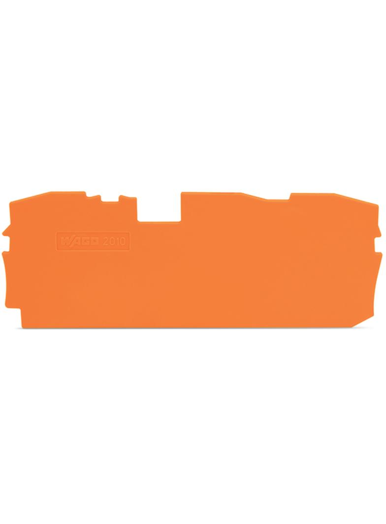 TOPJOBS ścianka końcowa pomarańczowa /25szt./ WAGO