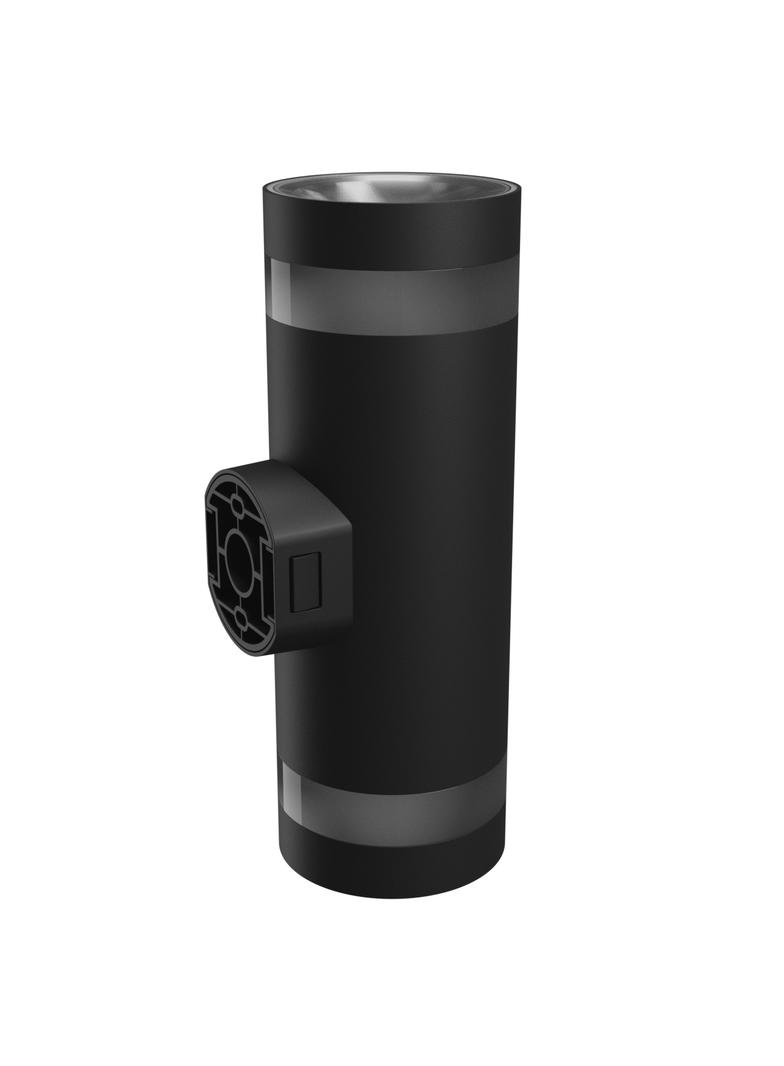 TORRE RING 18W CCT 230V IP54 99x78x240MM CZARNY OKRĄGŁA ELEWACYJNA