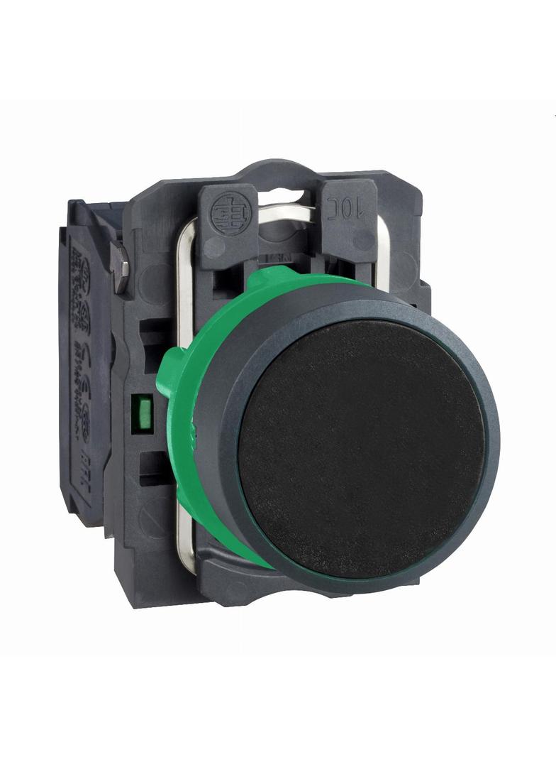 Harmony XB5 Przycisk płaski czarny, plastikowy