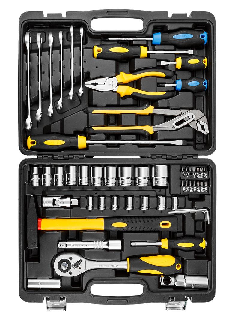 Zestaw narzędzi, 56 szt.