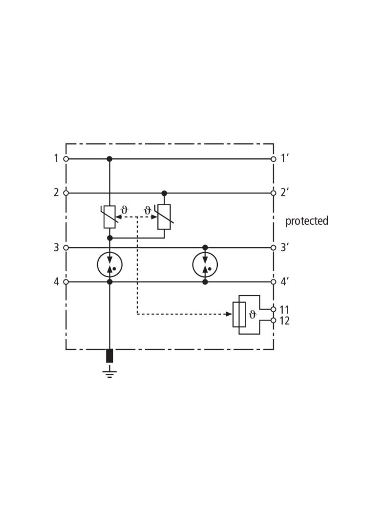DEHNvario - kombinowany ogranicznik przepięć do instalacji DSO