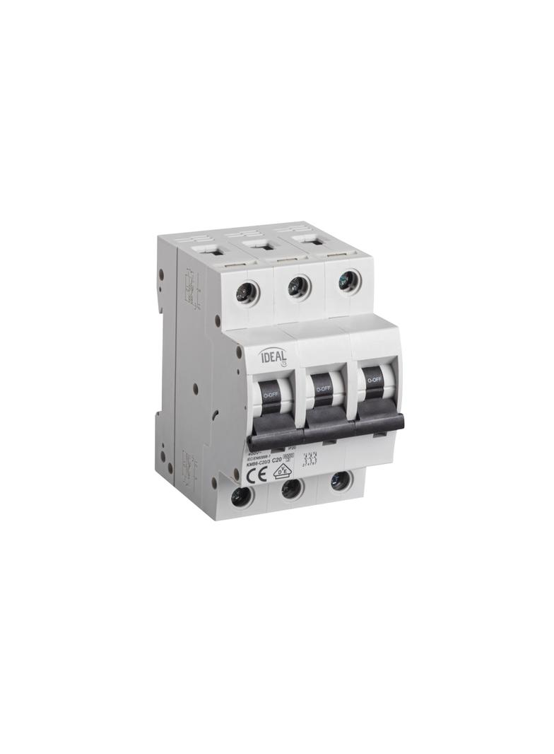 Wyłącznik nadprądowy 6kA 3P C20A KMB6-C20/3 IDEAL 23150 KANLUX