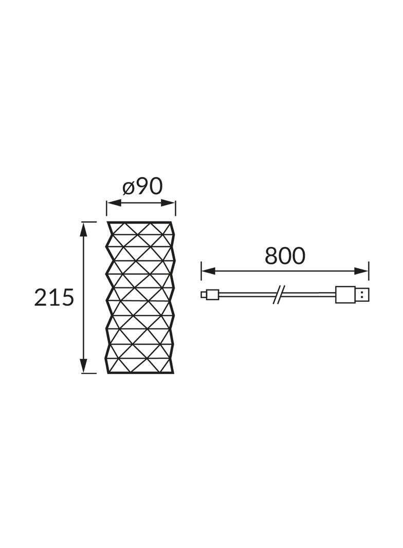 Lampka stołowa SMD LED HOLI LED CRYSTAL WW CW