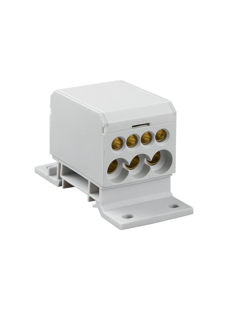 Blok rozdzielczy 2x4-50mm2-3x2,5-25mm2-4x2,5-16mm2 szary DB1-48.14 OPATÓWEK