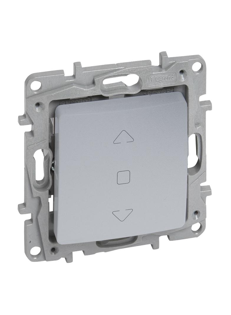 Niloe Selection - Łącznik Do Bezpośreniego Sterowania Roletami 10 Ax Aluminium 762111 LEGRAND