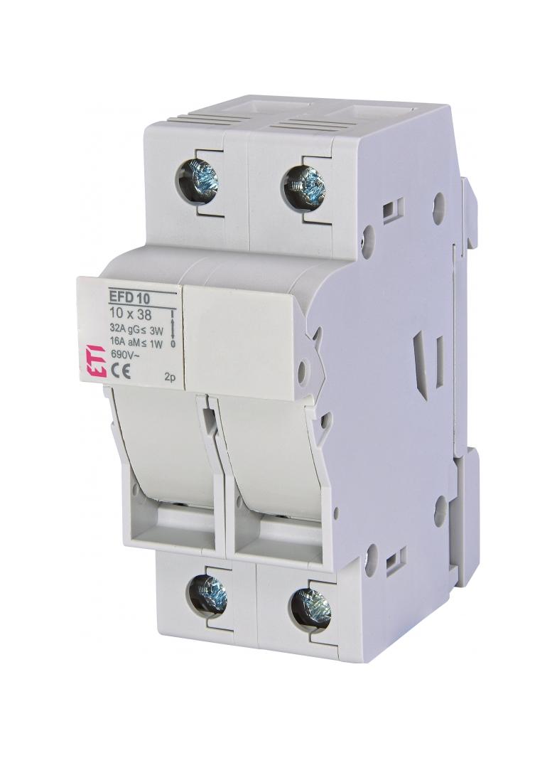 EFD 10-A 2p - Rozłącznik bezpiecznikowy z adapterem