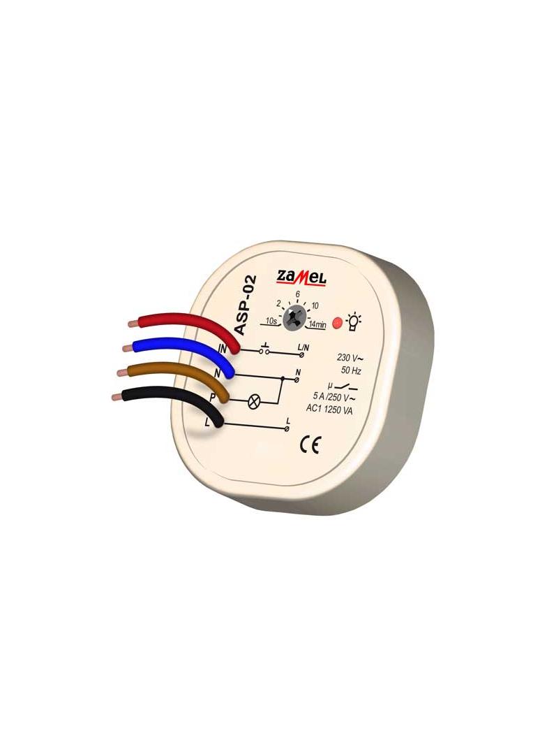 AUTOMAT SCHODOWY 230V AC TYP: ASP-02