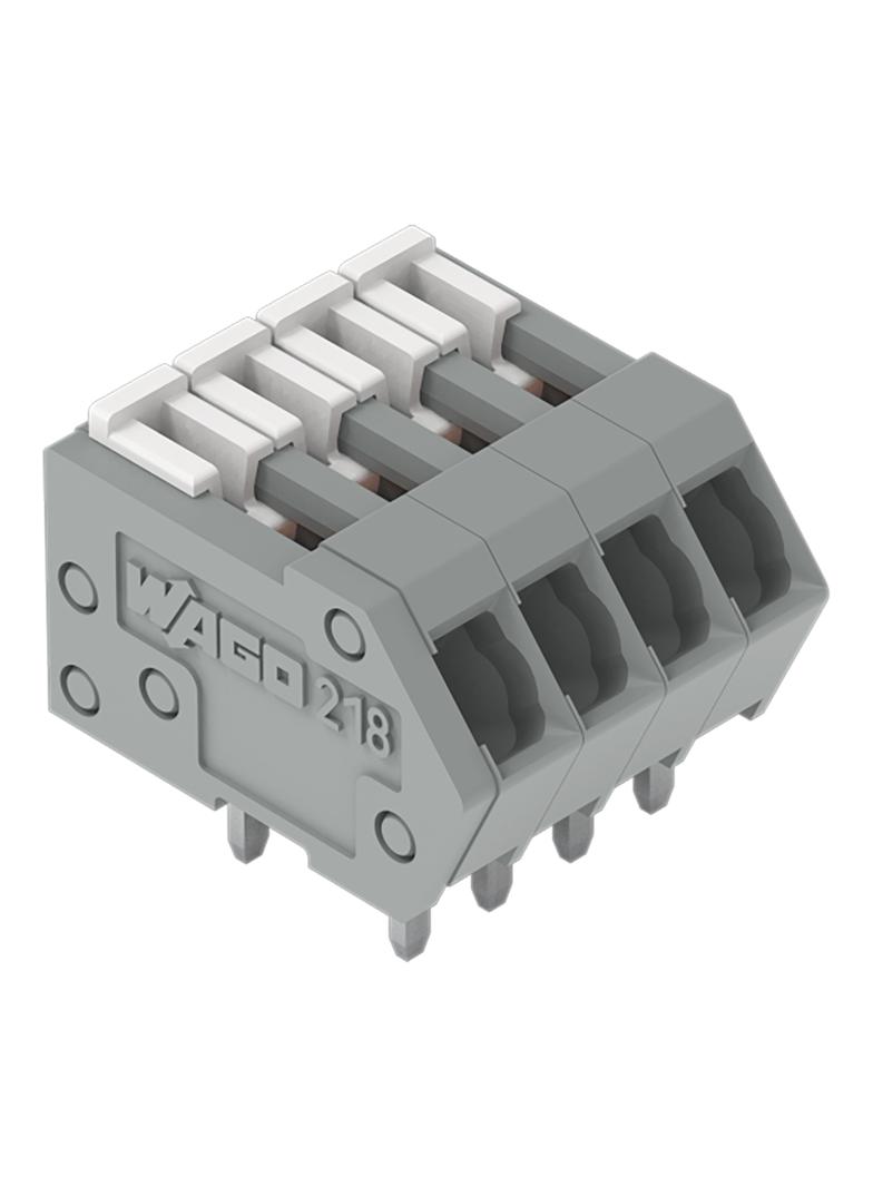 Listwa zaciskowa do płytek drukowanych 9‑biegunowa szara raster 2,5mm 218‑109 /50szt./ WAGO