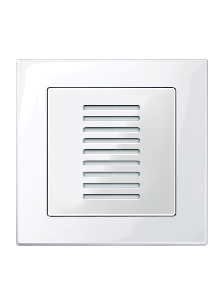 KNX regulator temperatury wielofunkcyjny natynkowy biały połysk System M