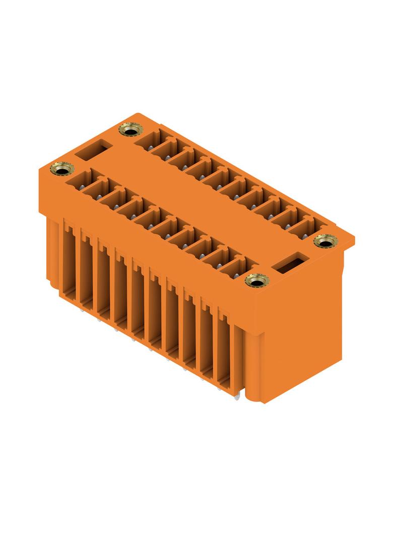 SCD 3.81/20/180F 3.2SN OR BX Wtyki PCB (złącza płyty), 3.81 mm, Liczba biegunów: 20, kąt odejścia: 180° /24szt./ 1030530000 WEIDMÜLLER