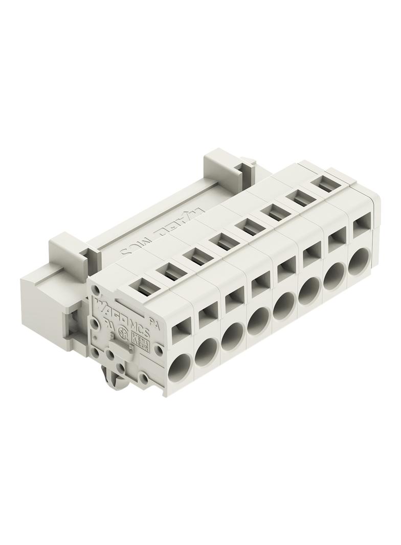 Wtyk MCS-MIDI Classic 8-biegunowy jasnoszary raster 5mm /50szt./ 721-608/018-000 WAGO