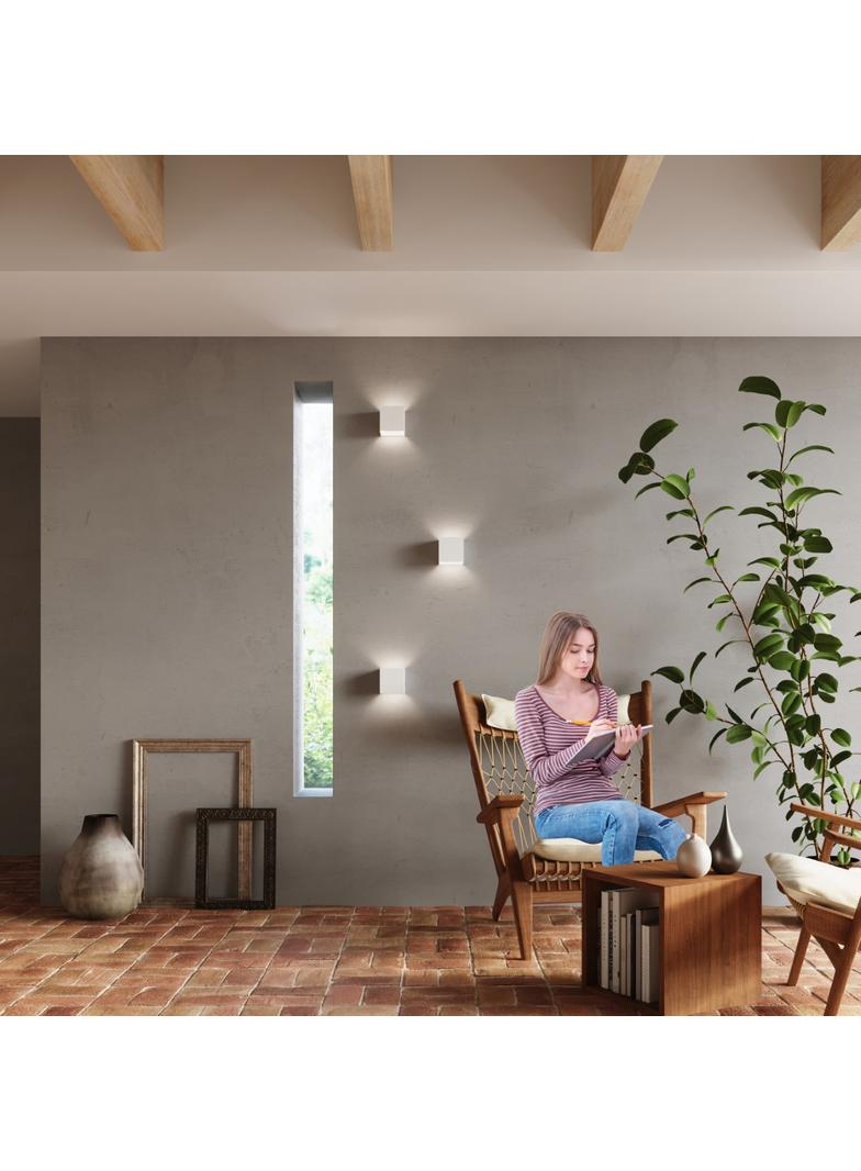 Sollux Kinkiet LUCA biały LED IP54 SL.0544