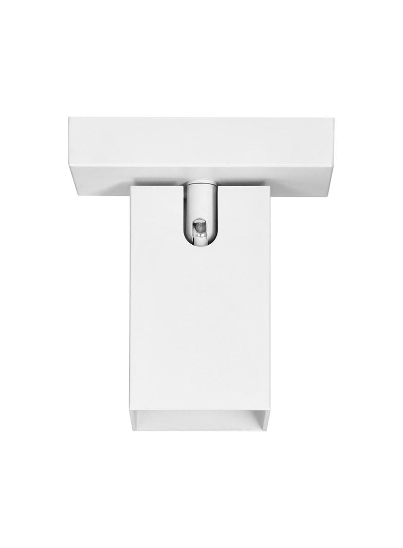 KUBAR SP 1, oprawa ścienno-sufitowa, GU10 max. 35W, IP20, biała