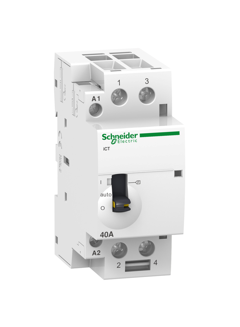 Stycznik modułowy Acti9 iCT50r-40-20-24 40A 2NO 50/60Hz 24 VAC