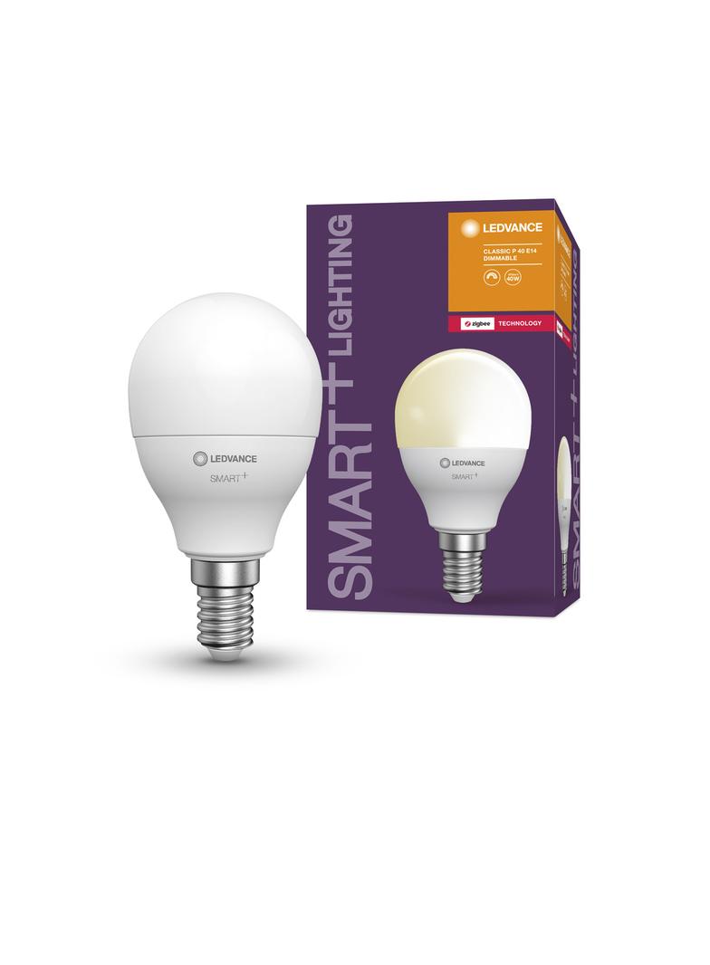 Lampa LED SMART+ ZB CL P Frosted DIM 40 yes 4,9W/ E14