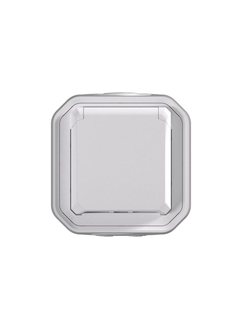 NOWE PLEXO - GN. SCHUKO 2P+Z ZACISKI ŚRUB KOMPLET NATYNKOWY 16A-250V BIAŁE 069771L LEGRAND