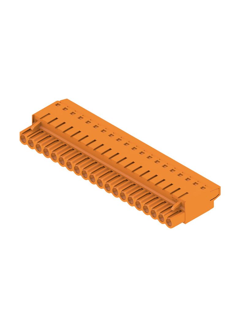 BLT 5.08HC/20/180 SN OR BX Wtyk PCB (złącze wiązki), 5.08 mm, Liczba biegunów: 20, Przylącze TOP /18szt./ 1501360000 WEIDMÜLLER