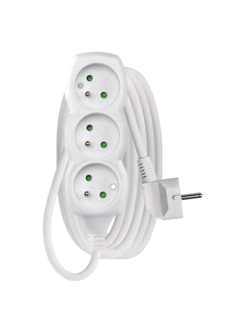 Przedłużacz 3 gniazda 3m 3× 1,5mm P0313R EMOS