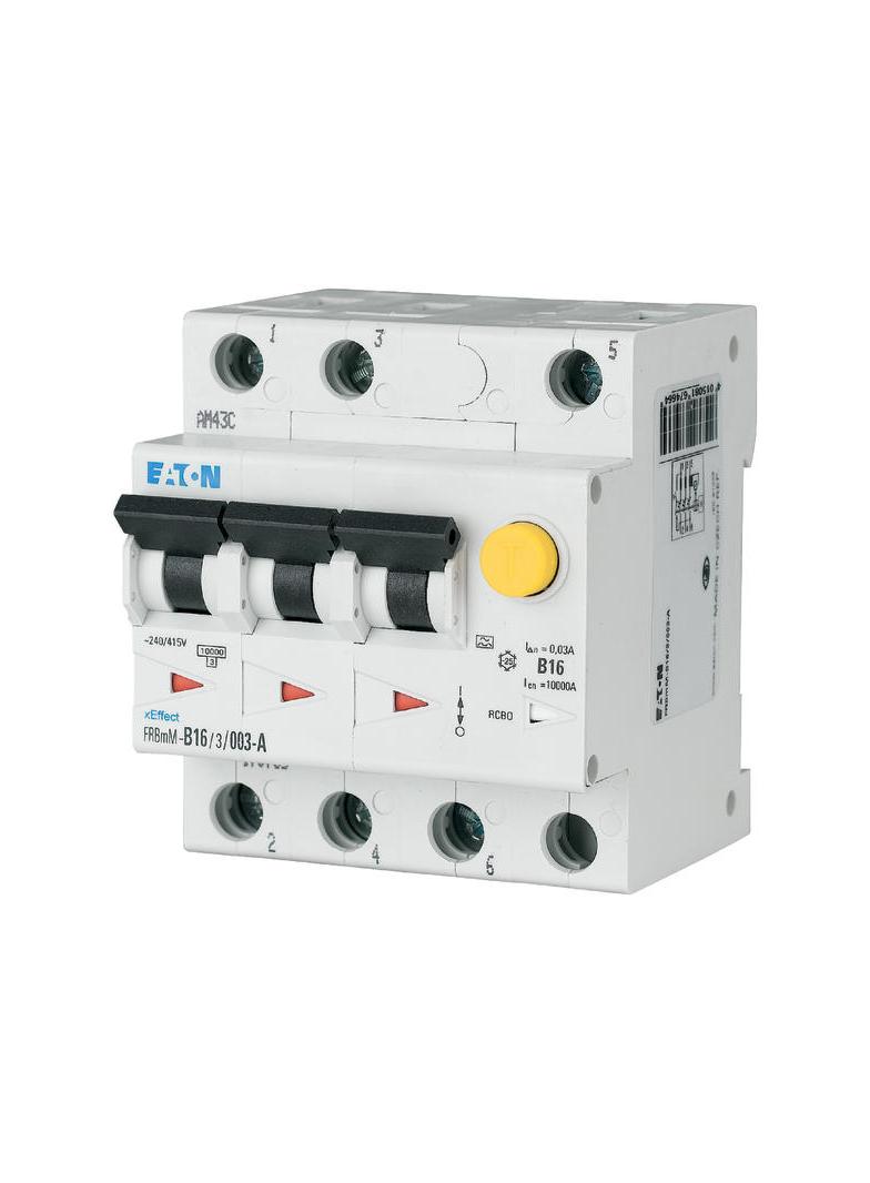 FRBMM-C32/3/01-A wyłącznik różnicowonadprądowy 10kA C32A 3P 100mA typ A 170748 EATON