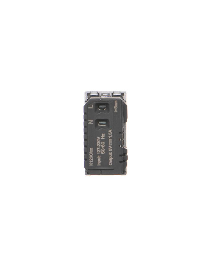 Simon Connect USB ładowarka K45 (45x225) gniazdo typ A 5V/15A aluminium