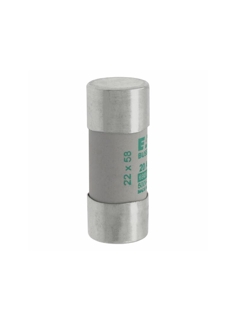 CYLINDRICAL FUSE 22 x 58 20A AM 690V AC Wkładka cylindryczna 22 x 58mm 20A AM 690V AC C22M20 EATON