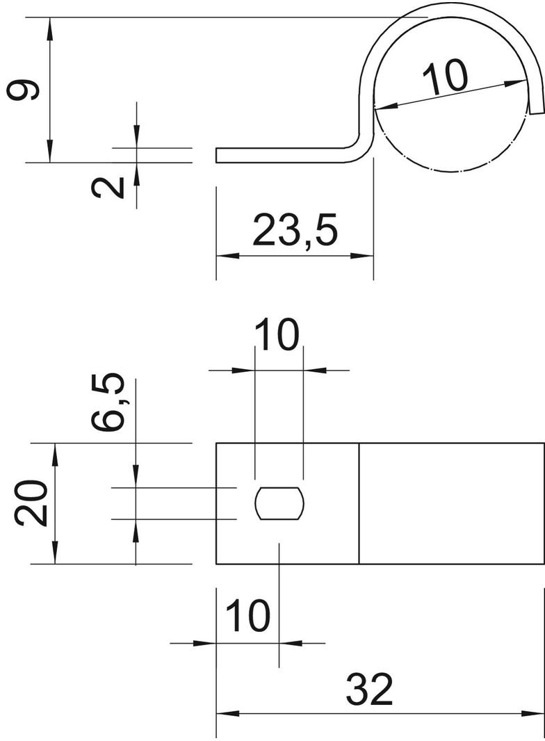 822, OBEJMY MOCUJĄCE 10MM OC