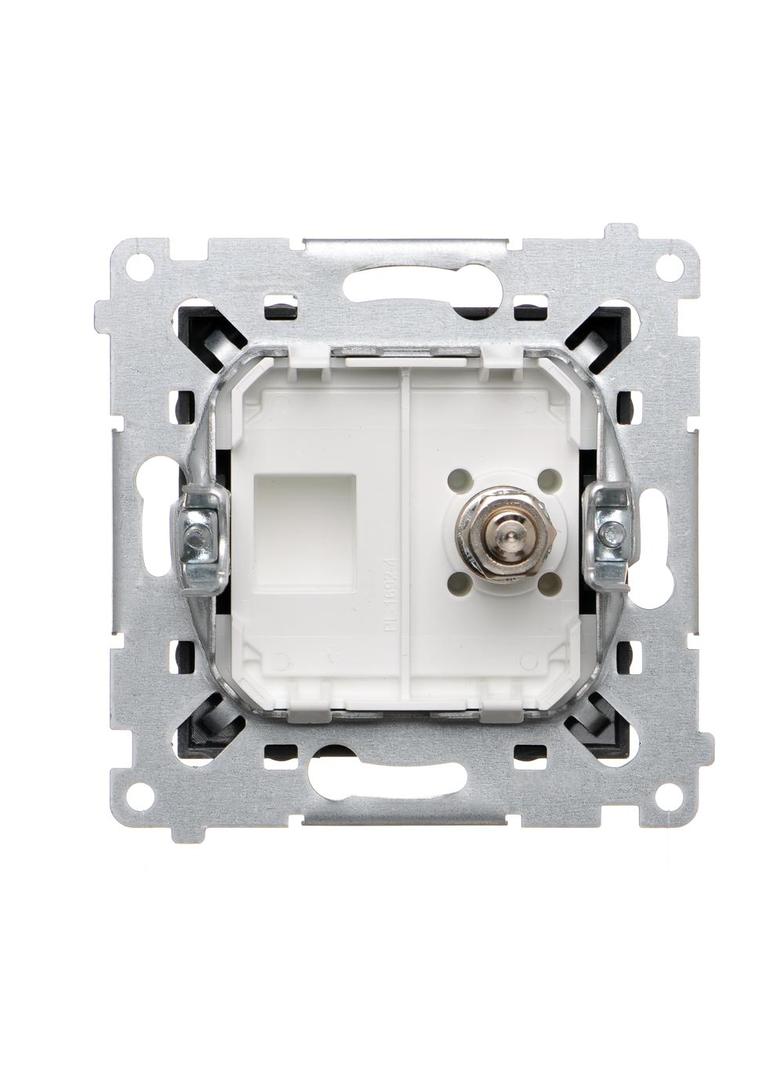 Simon 54 Gniazdo ekwipotencjalne pojedyncze antracyt