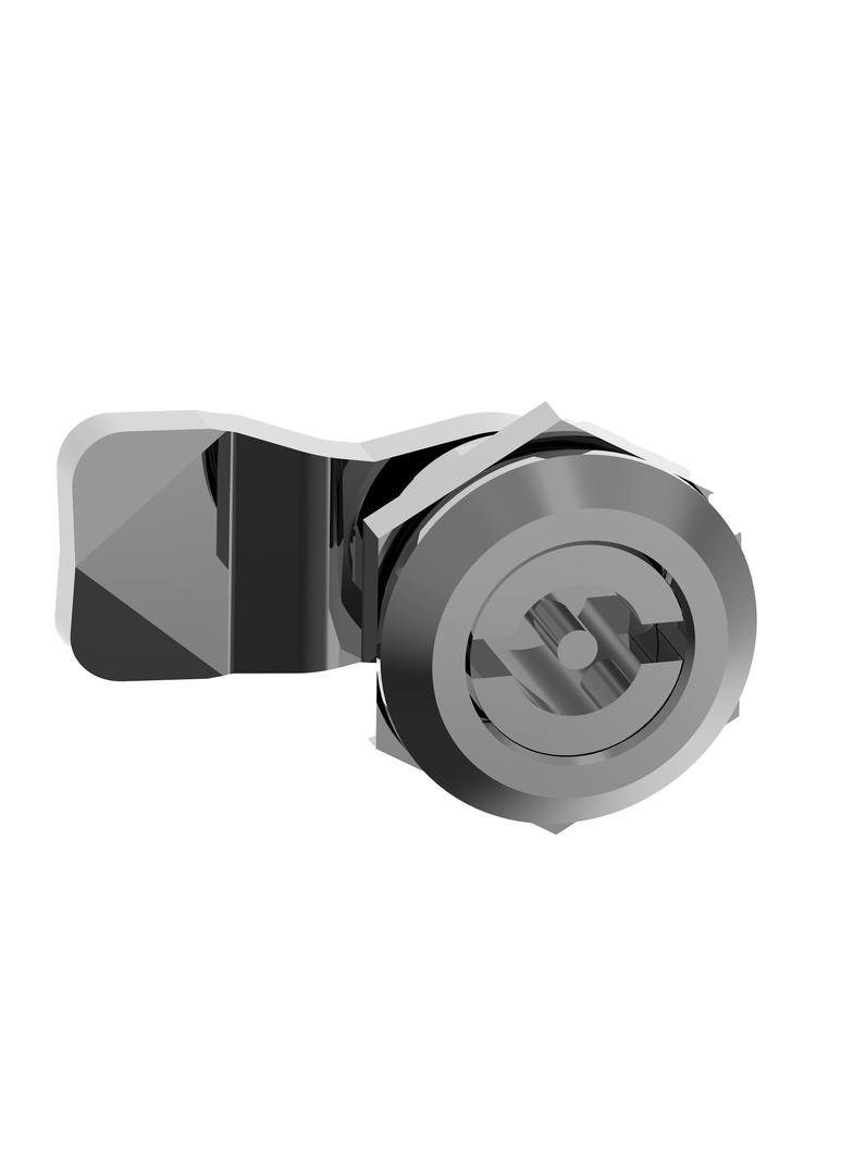 Spacial Okrągły zamek z wkładką dwupiórkową 3mm do S3X, stal nierdzewna 304L