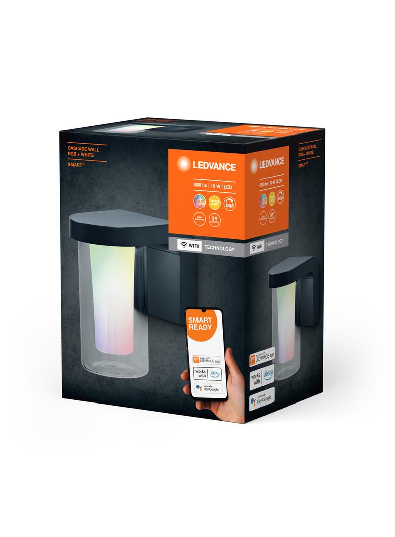 Oprawa SMART+ OUTD WIFI CASCADE WALL RGBW DG