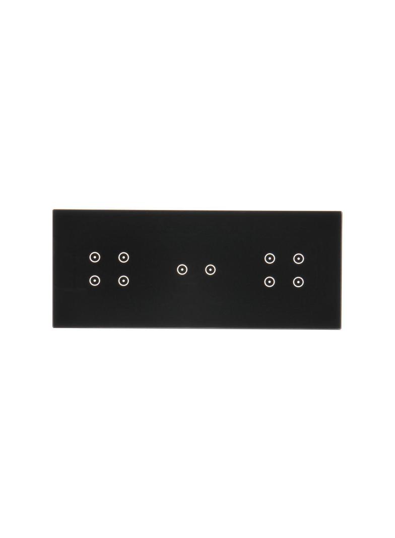 Simon 54 Touch Panel dotykowy S54 Touch 3 moduły 4 pola dotykowe + 2 pola dotykowe poziome + 4 pola dotykowe zastygła lawa DSTR3424/73 KONTAKT