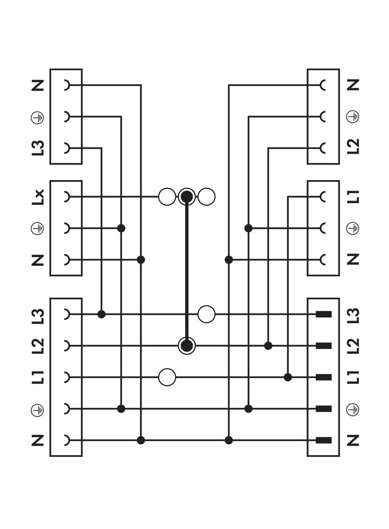 WINSTA rozgałęźnik czerwony