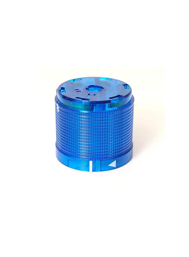 Moduł sygnalizacyjny 70mm niebieski