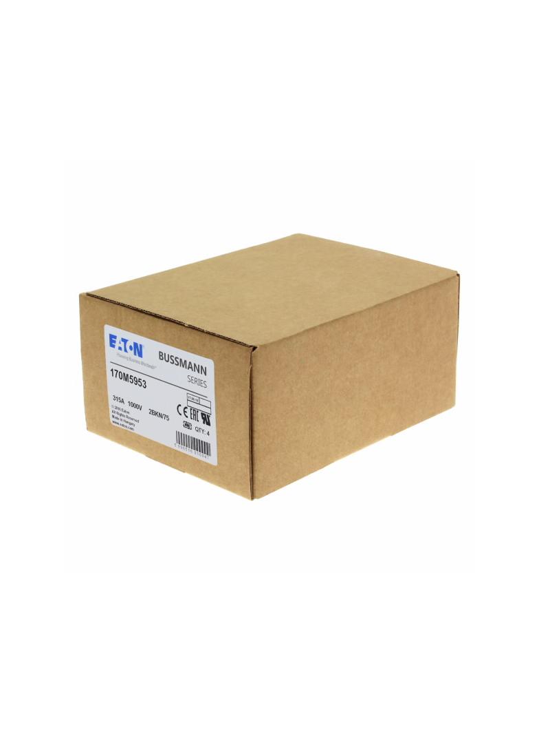 FUSE 315A 1000V 2BKN/75 AR UR Wkładka szybka 315A AC 1000V rozmiar 2 59x77x75 mm aR IEC UL 170M5953