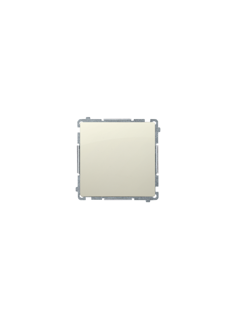 Simon Basic Przycisk pojedynczy rozwierny bez piktogramu 10A z. śrub. beż