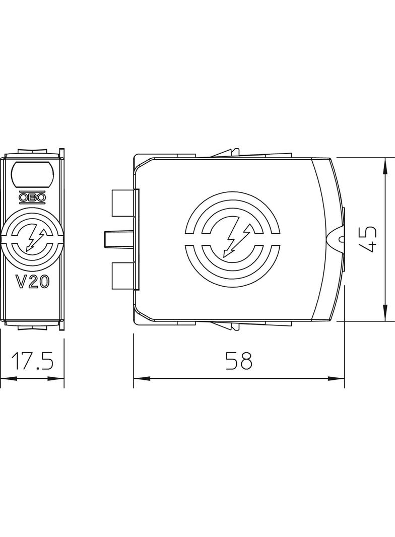 V20-0-385, Ogranicznik przepięć V20