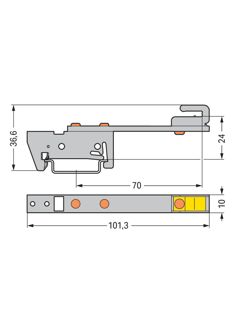 wspornik szyny zbiorczej