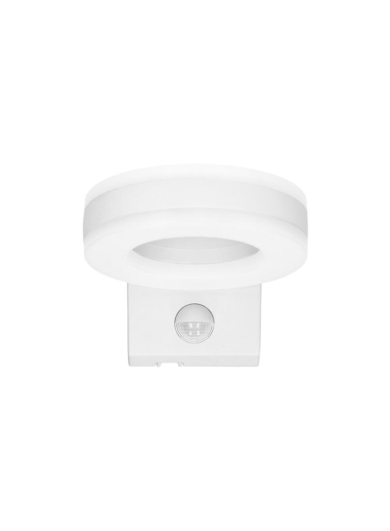HOWLIT LED 20W, oprawa ogrodowa z czujnikiem ruchu, 1800lm, IP65, 4000K, biała AD-OP-6205WLPMR4 ORNO