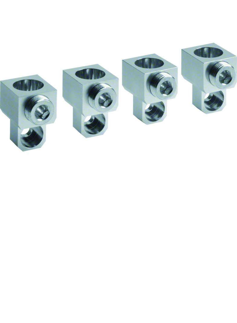 Zaciski klatkowe Al/Cu x250/h250 Al 4P 1x 95-240mm2 HYB006H HAGER
