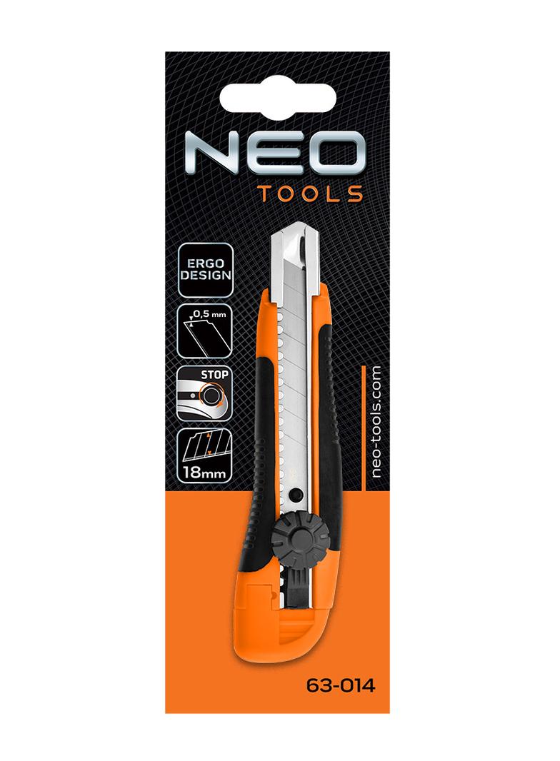 Nóż z ostrzem łamanym 18 mm, blokada śrubowa